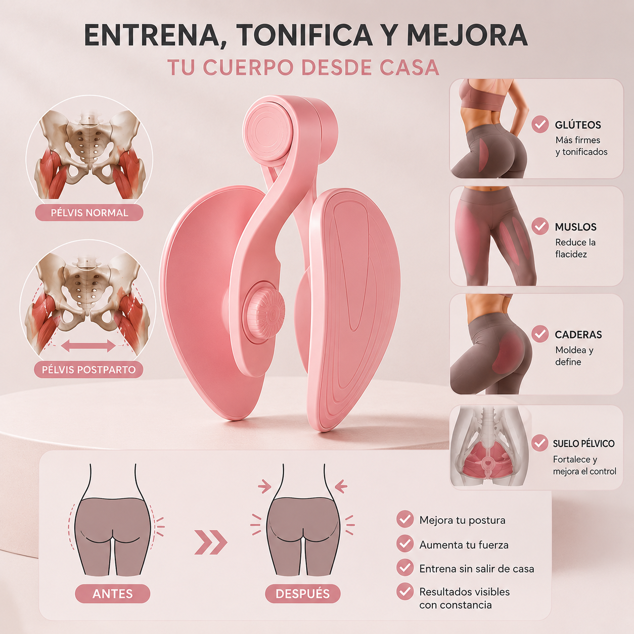 TONIFICADOR DE CUERPO COMPLETO - Entrena desde casa